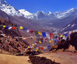 Prayer Flags in Tibet