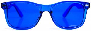 Blue Colored Glasses